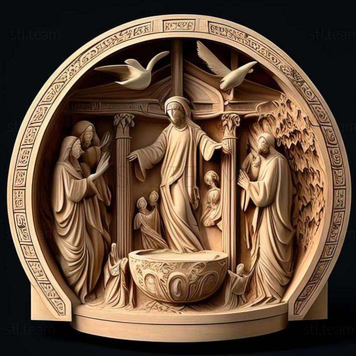 3D model Baptistery (STL)